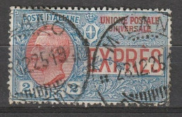 1925 Italia EXPRESS 2 Lire Michel #213 Used - Exprespost