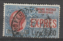 1924 Italia EXPRESS 1,60 Auf 1,20 Michel #205 Used - Exprespost