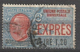 1921 Italia Eilmarke EXPRES Mi. #136 Usato - Exprespost