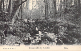 BELGIQUE - Spa - Promenade Des Artistes - Carte Postale Ancienne - Spa