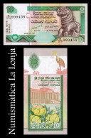 Sri Lanka 10 Rupees 2006 Pick 108f Sc Unc - Sri Lanka