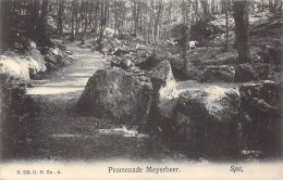 BELGIQUE - Spa - Promenade Meyerbeer - Carte Postale Ancienne - Spa