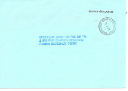 Curiosité Sur Lettre Cachet Norvégien En Français Bureau D'Echange D'Oslo/Colis Postaux 15-4 -91 - Briefe U. Dokumente