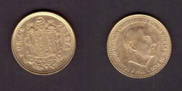 SPAIN   1 PESETA 1966 (75) (KM # 796) #7360 - 1 Peseta