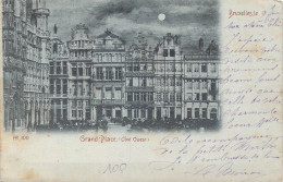 BELGIQUE - Bruxelles - Grand Place - Côté Ouest - Carte Postale Ancienne - Marktpleinen, Pleinen