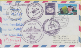 Germany FS Polarstern Heli Flight From Polarstern To Longyearbyen Spitsbergen 12.05.1985 (SX150C) - Polar Flights