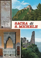 1 AK Italien * Sacra Di S. Michele - Sie War Eine Abtei Des Benediktinerordens Erläuterungen - Siehe Rückseite Der Karte - Kerken