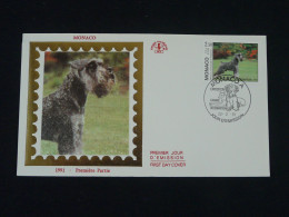 Delcampe - Chien Dog FDC Monaco 1991 - Hunde