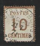 Timbre N° 5 Type Alsace-Lorraine Guerre 70/71 - Used Stamps