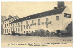 CPA Lier, Fabrique De Margarine Société Anonyme Des Usines Raymakers, Façade Principale - Lier