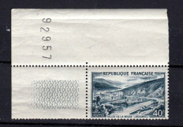 Timbres Neufs**  De France  Année 1949  N° 842A Vallée De La Meuse Bords De Feuille Droit Et Bas, Numéroté - Neufs