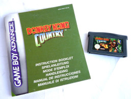 JEU NINTENDO GAME BOY ADVANCE - DONKEY KONG COUNTRY Avec Livret - Nintendo Game Boy