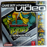 JEU NINTENDO GAME BOY ADVANCE VIDEO - TEENAGE MUTANT NINJA TURTLES LE DEMENAGEMENT Neuf Sous Film - Game Boy Advance