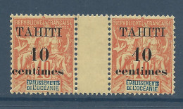 TAHITI N° 32 Type L Et Ll Se Tenant NEUF **  SANS CHARNIERE  / Hingeless / MNH - Neufs