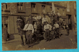 * Sint Eloois Winkel - Ledegem (West Vlaanderen) * (Carte Photo - Fotokaart) Stoet Boerejeugd, Cortège, Char, Cheval - Ledegem