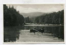 AK 154318 GERMANY - Bad Sachsa / Südharz - Schmelzteich Mit Katzenstein - Bad Sachsa