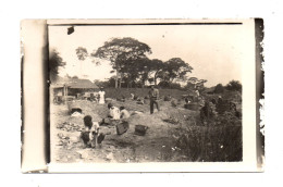 Extraction De Minerai. Cobalt Ou Autres ? 2 Cartes Photos. RARE. - Congo Belge