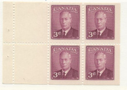 23448) Canada Mint No Hinge ** 1950 - Pagine Del Libretto