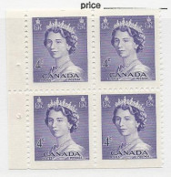 23456) Canada  Mint No Hinge ** 1955 Booklet  - Neufs