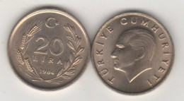 TURQUIE,TURKEI TURKEY , 1984 ,20 ,LIRA ,UNC - Turquie