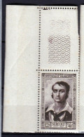 Timbre Neuf**  De France  Année 1951 N° 894 Surcouf Bords De Feuille  Gauche Et Haut Avec Guillochage - Unused Stamps