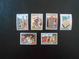 ANDORRE ESPAGNE YT 88/93 ANNEE COMPLETE 1975** - Collections