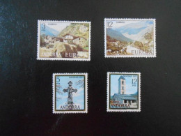 ANDORRE ESPAGNE YT 100/103 ANNEE COMPLETE 1977** - Colecciones