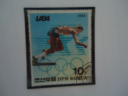 KOREA DDR   USED   STAMPS   SPORTS DIVING - Duiken