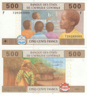 EQUATORIAL GUINEA (CAS) 500 Francs 2002 UNC, P-506F - Aequatorial-Guinea