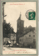 CPA (70) SAINT-LOUP-sur-SEMOUSE - Aspect De La Grande-Rue Avec Vue Sur L'Eglise En 1913 - Saint-Loup-sur-Semouse