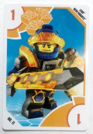 11 Clay - Lego Nexo Knights - Carte Lego Toys R'Us - 2017 - Altri & Non Classificati