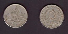 GUATEMALA   10 CENTAVOS 1975 (KM # 274) #7374 - Guatemala