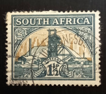 Afrique Du Sud  1941 Local Motives - Goldmine  1½P Oblitéré - Used Stamps