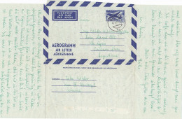 PLANE, AEROGRAMME, 1961, AUSTRIA - Other & Unclassified