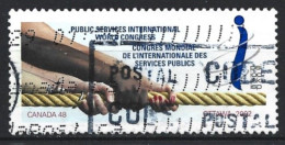 Canada 2002. Scott #1958 (U) Public Services International World Congress, Ottawa  *Complete Issue* - Gebruikt
