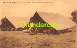 CPA CONGO BELGE KIVU CAMPEMENT DE LA MISSION D'ETUDES DU CHEMIN DE FER TANGANYIKA KIVU - Congo Belge