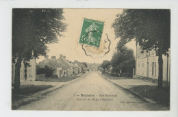 BOULOIRE - Rue Nationale - Arrivée Du Mans à Bouloire - Bouloire