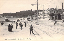 CPA - FRANCE - 13 - MARSEILLE - La Corniche - La Plage - Non Classés