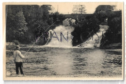 Coo (B-4970). La Cascade Avec Pêcheur - Stavelot