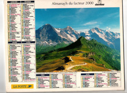 Almanach Du Facteur 2000 Oberthur - Complet Région Nord - Grossformat : 1991-00