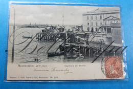 Montevideo Capitania Del Puerto 1904 Harbor Habven Haven Aanlegsteiger  Kade Uraguay - Otros & Sin Clasificación