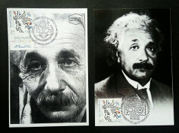 Israel Albert Einstein 2005 Science Atom Space Physic Formula (maxicard) - Briefe U. Dokumente