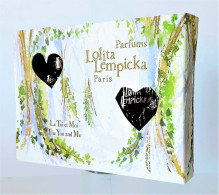 Miniatures De Parfum  COFFRET  LOLITA  LEMPICKA  LE TOI Et  MOI  EDP EDT  5 Ml + BOITE - Miniatures Femmes (avec Boite)