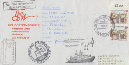 Germany Polarstern Arctic Heli Flight From Polarstern To Polarstern 28.05.1987 (SX154) - Vols Polaires