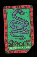 1268 Golden - Oroscopo Cinese - Il Serpente Da Lire 10.000 Telcom - Pubbliche Pubblicitarie