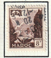 MAROC - Vasque Aux Pigeons, Gravés - Y&T N° 306, 308, 333 - 1951-1954 - Oblitérés - Gebraucht