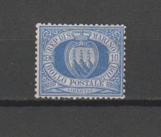 N° 3 TIMBRE SAINT-MARIN NEUF SANS GOMME DE 1877    Cote : 200 € - Unused Stamps