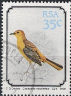 Südafrika - Rotkappenrötel (Cossypha Natalensis) (MiNr: 801) 1990 - Gest Used Obl - Usati