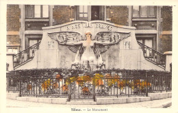 CPA - BELGIQUE - Tilleur - Le Monument - Saint-Nicolas