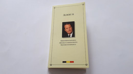 BELGIQUE BELGIE BELGIEN ALBERT II MEDAILLE ARGENT/ZILVER/SILBER 1993 ONLY 20.000 EX. FRAPPE MEDAILLE - Adel